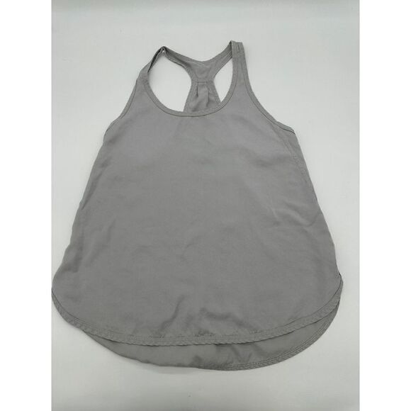 Lululemon Top Active Wear Top for Women Racerback Sz 4 Gray EUC - Picture 3 of 7